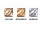 Amaco Rub 'N Buff Wax Metallic Finish, 3 Color Assortment (Gold Leaf, Antique Gold, Silver Leaf)